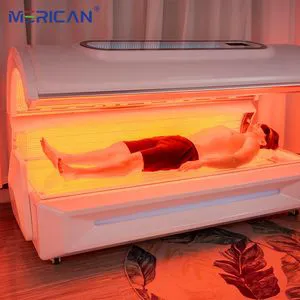 Merican Full Body Professional LED Red Light Near Infrared Therapy Bed for Pain Relief and Wound Healing