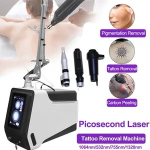 Q-Switch ND YAG Laser Black Doll Treatment Pico Laser Remove Tattoos Machine
