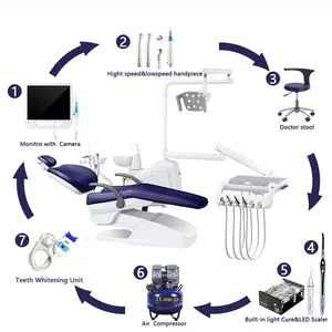 Full Set Medical Equipment Dental Materials Dental/Dental Chairs Price List