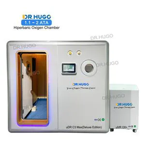 Dr. Hugo Udr C3 Max Personalized Hard Medical Hiperbaric Chamber for Brain Injury 2.0ATA Hbot Sitting Hyperbaric Oxygen Chamber