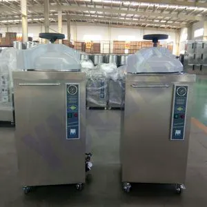 Medical Lab Full Stainless Steel Vertical Type Autoclave Manufacture Vertical Autoclave