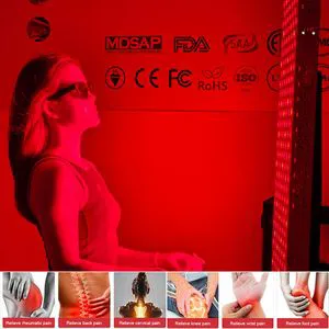 7 Wavelengths Red Light Panel 1500W for Full Body Wellness