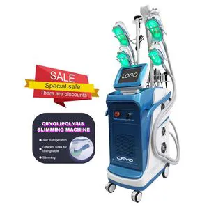 Slimming Machine Cryolipolysis 360 Vacuum Cool Body Sculpture Machine for Fat Freezing Lipolysis Double Chin Removal Personal Care Slimming Device Cryotherapy