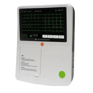 Portable ECG Monitor Touch Screen ECG Machine 3 Channel