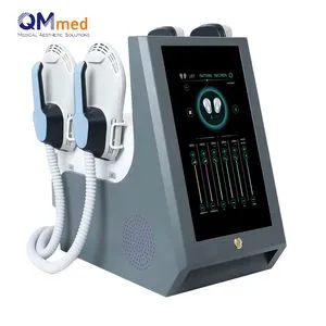 Qm Professional Electronic Muscle Stimulator EMS 4-in-1 Engraving Machine 4 Handles at Home EMS Machine