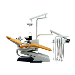 Imported LED Light Hanging Tray Colorful Leather Dental Unit with Memory Function