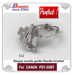 Reusable Biopsy Adapter for Use with Canon Phased Ultrasound Transducer 5s2 Pst-30bt Biopsy Needle Guide, Biopsy Needle Bracket