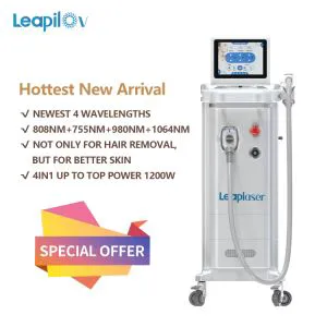 Leap Made in Germany Diode Laser 808nm 4in1 for Permanent Hair Removal Laser