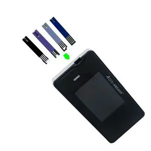 Good Quality Accu-Answer 4 in 1 Hemoglobin Blood Glucose Cholesterol Uric Acid Blood Test Strips Testing Kit Rapid Test Machine for Clinic and Hospital