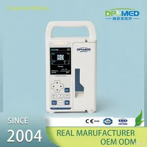 Large High-End LCD Display in a Compact Design Infusion Pump Manufacturer Medical Equipment OEM Medical Equipment Surgical Instrument Infusion Set Veterianry