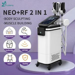 14 Tesla Sculpt EMS Neo RF Body Sculpting Muscle Stimulate Hiemt Body Slimming Contouring Machine