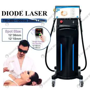 CE Approved New 200 Millions Shots Diode Laser Fast Speed Permanent Hair Removal Machine Skin Care Skin Rejuvenation Laser Epilator for SPA Use