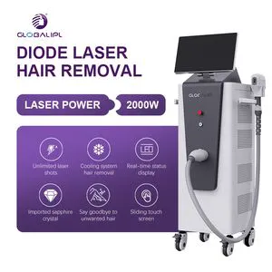 Clinics Globalipl CE Approved Hair Removal Permanent 808nm Hair Remover Machine Diode Laser