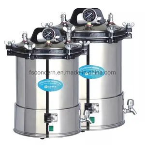 Hospital Clinic Electric Heated Portable Pressure Steam Sterilizer Autoclave