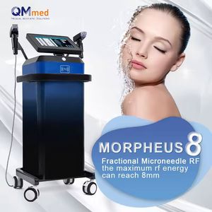 Morpheus Anti-Aging Face Lift|High-End Deep 8 Fractional Microneedling System Microneedling RF Machine Cartridges 24 and 40 Pins
