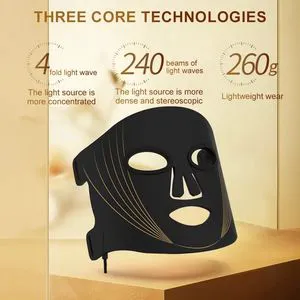 Home Use Beauty Equipment 4 Colors Wireless LED Light Therapy Anti-Aging Red Light Therapy Face Mask Photon Infrared LED Mask Device