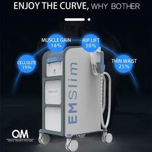 2025 New Version Latest Intelligent 18 Tesla 8500W Connect WiFi EMS Body Slimming Muscle Beauty Body Fat Burning Machine