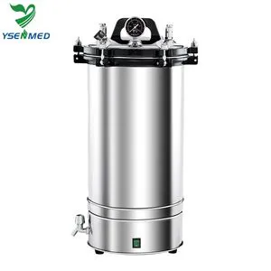 Low Price 18L 24L Vertical Medical Equipment High Pressure Steam Sterilizer Ysmj-01