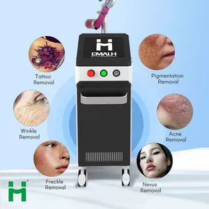Picosecond Laser 1064nm 532nm Birthmark Tattoo Removal ND YAG Spectra Laser Toning Melasma Facial Carbon Peeling Laser Machine