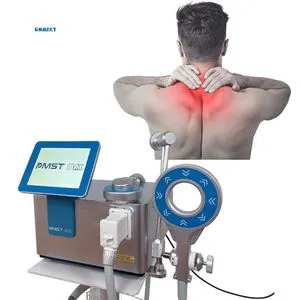 Gomecy Upgrade Pain Relief Red Infrared Physio Magneto Emtt Massage Shockwave Therapy Machine