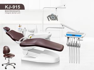 Dental Unit Kj-915 with European Design/Dental Chair/Low-Mounted/Safety/Disinfection/CE Approved