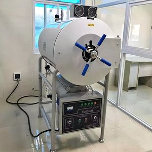 Stainless Steel Chamber Horizontal Sterilizer with Different Volume Sterilizer