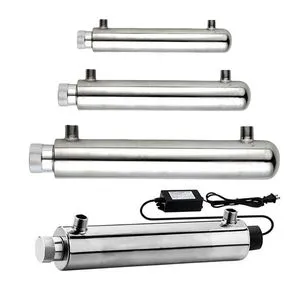 Supply of 304 Stainless Steel 16W Ultraviolet Sterilizer Specifically Designed for Drinking Water Systems