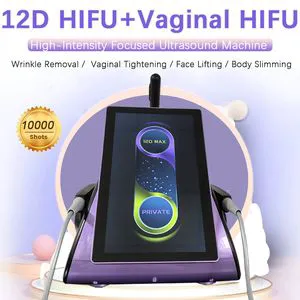 Professional 3handles Hifu Skin Tightening Anti-Wrinkle Fat Dissolver Face Lift Machine 9cartridges