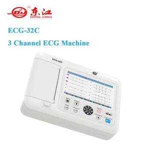 High Quality Portable 3 Channel ECG/EKG Machine with Printer