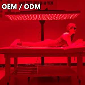 3000W 600LEDs Direct Selling Red Light Therapy Panel Floor Stand for Red Light Therapy Panel 660nm and 850nm Full Body Red Light Therapy Panel