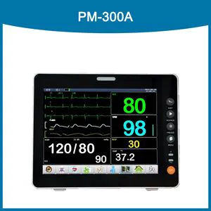 Portable Multi Parameter Patient Monitor with ECG Monitoring
