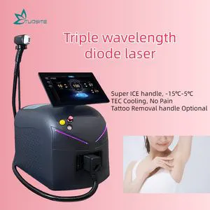 Newest 1000W1200W1600W Triple Wave Laser Diode Hair Removalmachine Price