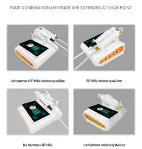 Gold RF Microneedling 3-in-1 Skin Firming and Rejuvenating Tool