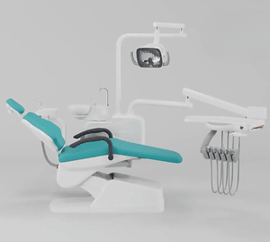 All-in-One Modern Dental Chair with Rotatable Ceramic Spittoon Feature
