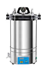 30L High Pressure Portable Autoclave Yx-280d Digital Steam Sterilizer
