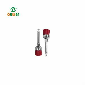 Ouwen Manufacture F-6 Red Hard Latch Type Prophy Polishing Cup Brush