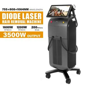 3000W Diode Laser 755 808 1064nm Hair Removal Machine 755nm/808nm/1064nm