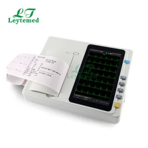 LTSE23 Cheap Price 3 Channel/6 Channel/12 Channel 7 Inch Touch Screen ECG Machine