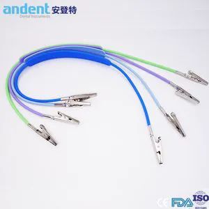 Flat Type Autoclavable Dental Silicone Clip Bibs