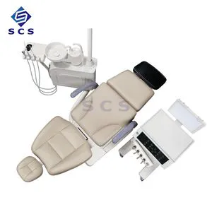 Medical Equipment Clinic Dentist Electric Power Source Folding Luxury Dental Chair Unit