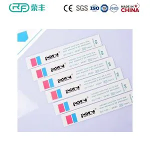 Single-Use Chemical Eo Instruction Card for Hospital Lab Sterilization, CE/ISO