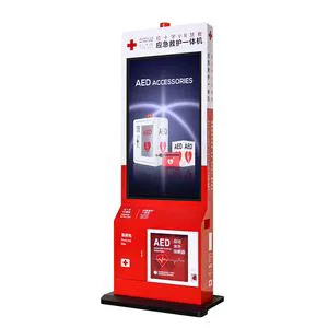 Wap M5RC43 Aluminum Tool Equipment Medical Storage 43 Inch Screen Video Aed Cabinet
