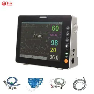 Wholesale Factory Veterinary Equipment Patient Monitor for Multi Parameter /Touch Screen /Portable/Veterinary/ECG