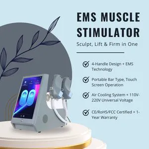 Premium Portable 4-in-1 EMS Muscle Stimulator for Pain Relief