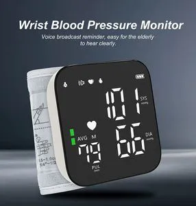 Medical Device Handheld Wrist Blood Pressure Monitor Sphygmomanometer