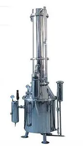 ISO Durable Stainless Steel Steam Large Capacity Water Distiller for Medical and Testing