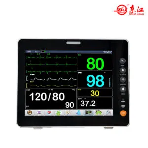 Medical Instrument Popular Multi-Parameter Portable Patient Monitor with Optional Printer