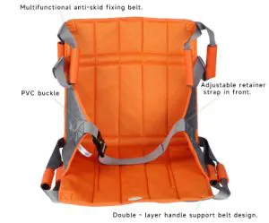 Safety Care Bed Wheelchair Sliding Shift Pad Disabled Person Roll Over Shift Pad