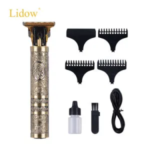 Electric Cheap Barber Hair Clipper for Men T9 Metal Hair Trimmer