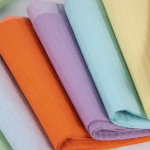 Disposable Dental Bibs - 3 Ply - 33X45.5cm - Pink